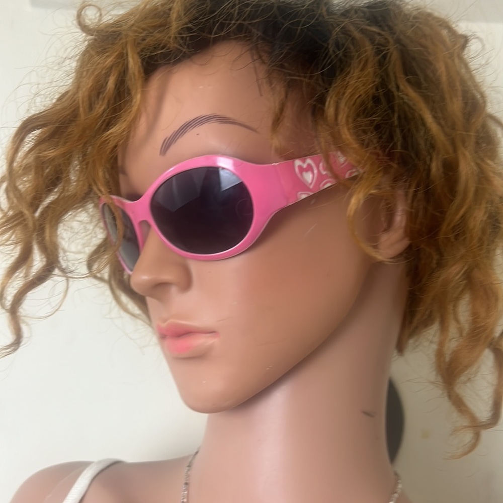 Pink Sunbelt Gigi Sunglasses. OS